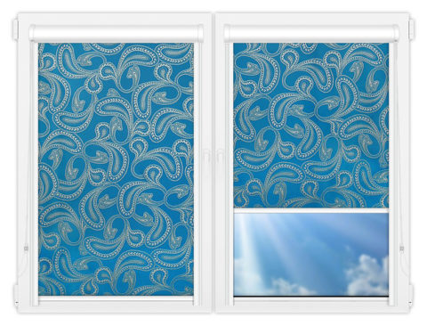 Рулонные кассетные шторы УНИ - Бомбей-5