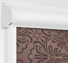 Рулонные кассетные шторы УНИ - Калипсо кофе