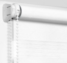 Рулонные шторы День-Ночь - Лацио белый 13