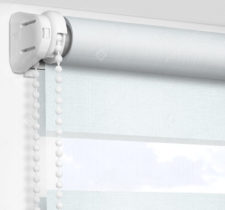 Рулонные шторы День-Ночь - Сицилия серо-голубой 52