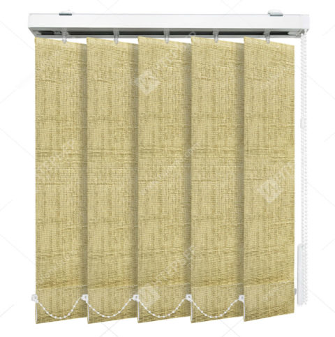 Вертикальные тканевые жалюзи Аруба темно-бежевый 1407