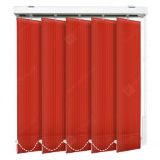 Вертикальные тканевые жалюзи Лайн красный