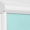 Рулонные кассетные шторы УНИ - Карина блэкаут голубой