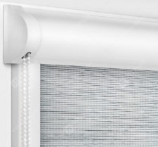 Рулонные кассетные шторы УНИ - Корсо светло-серый