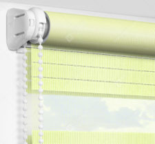 Рулонные шторы День-Ночь - Лигурия салатовый 2210