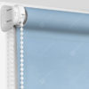 Рулонные шторы Мини - Куба голубой