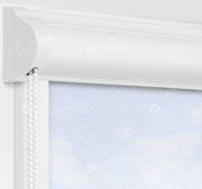 Рулонные кассетные шторы УНИ - Куба сиреневый