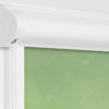 Рулонные кассетные шторы УНИ - Куба зеленый