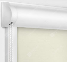 Рулонные кассетные шторы УНИ - Лусто белый