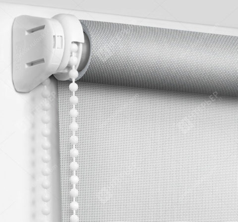 Рулонные шторы Мини - Сильвер скрин белый