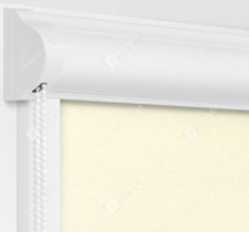 Рулонные кассетные шторы УНИ - Монако бежевый на пластиковые окна