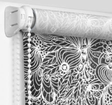 Рулонные шторы Мини - Прованс черный