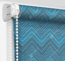 Рулонные шторы Мини - Шерни бирюзовый