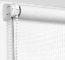 Рулонные шторы Мини - Севилья белый блэкаут