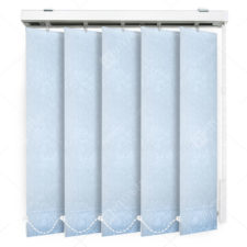 Вертикальные тканевые жалюзи Адель голубой