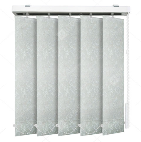 Вертикальные тканевые жалюзи Адель серый