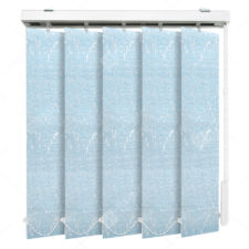 Вертикальные тканевые жалюзи Аврора голубой