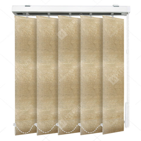 Вертикальные тканевые жалюзи Бруклин коричневый