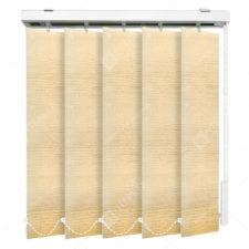 Вертикальные тканевые жалюзи Бруклин персиковый