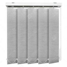 Вертикальные тканевые жалюзи Бруклин серый