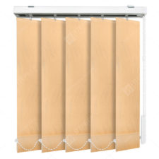 Вертикальные тканевые жалюзи Флора персиковый