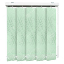 Вертикальные тканевые жалюзи Каприз салатовый