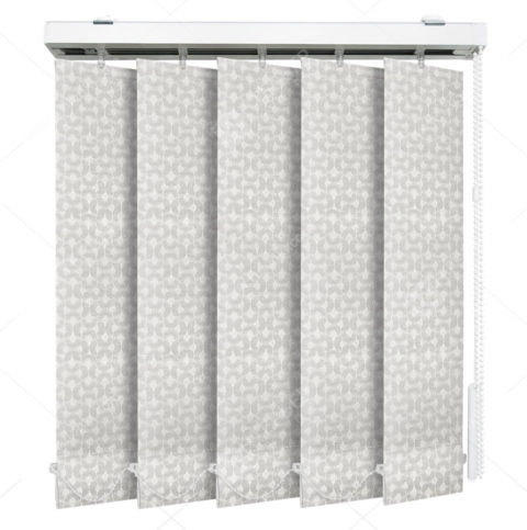 Вертикальные тканевые жалюзи Клио серый