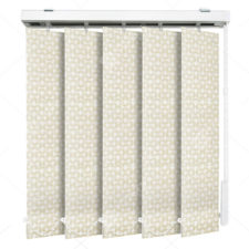 Вертикальные тканевые жалюзи Клио темно-бежевый