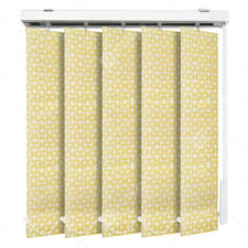 Вертикальные тканевые жалюзи Клио желтый