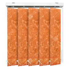 Вертикальные тканевые жалюзи Шёлк коралловый