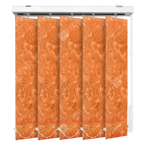 Вертикальные тканевые жалюзи Шёлк коралловый