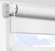 Рулонные шторы День-Ночь - Делия белый