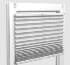 Шторы Плиссе - Сето блэкаут светло-бежевый на пластиковые окна