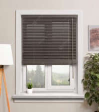 Деревянные жалюзи 25 мм, цвет 37 Эспрессо