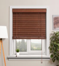 Деревянные жалюзи 50 мм, цвет 43 Махагон