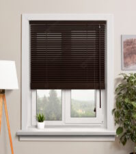 Деревянные жалюзи 25 мм, цвет 44 Эбони